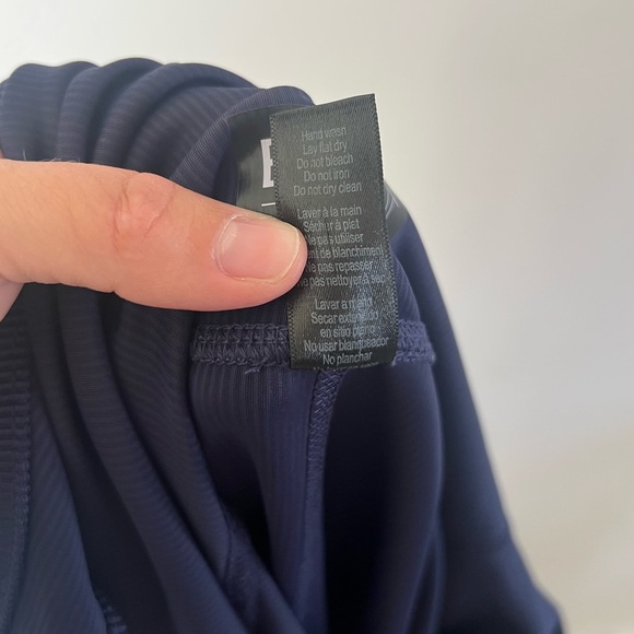 Beach Riot Sport Rosalie Catsuit In Marine Navy Size Medium - Picture 11 of 11